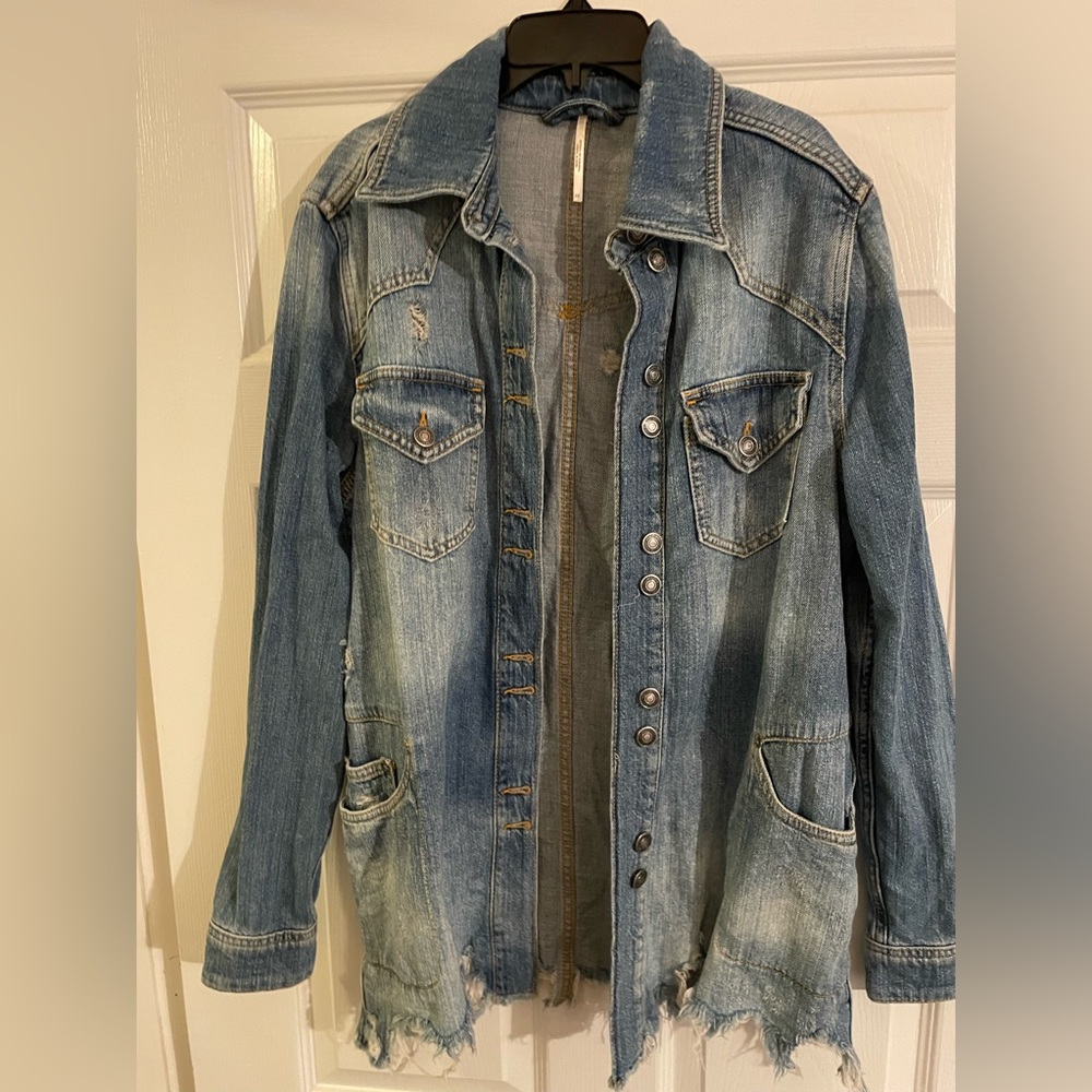 Free people denim jacket